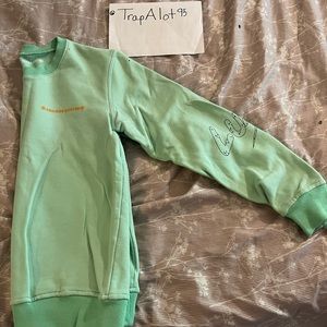 Chrome Hearts Matty Boy Lust Crewneck
Sweatshirt Seafoam